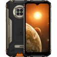 Telephone portable Incassable 4G DOOGEE S96Pro 8GB + 128GB Débloqué Vision nocturne infrarouge NFC 48 MP + 20 MP 6350mAh - Orange-0