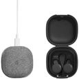Google Pixel Buds Écouteurs avec micro embout auriculaire Bluetooth sans fil juste noir-0