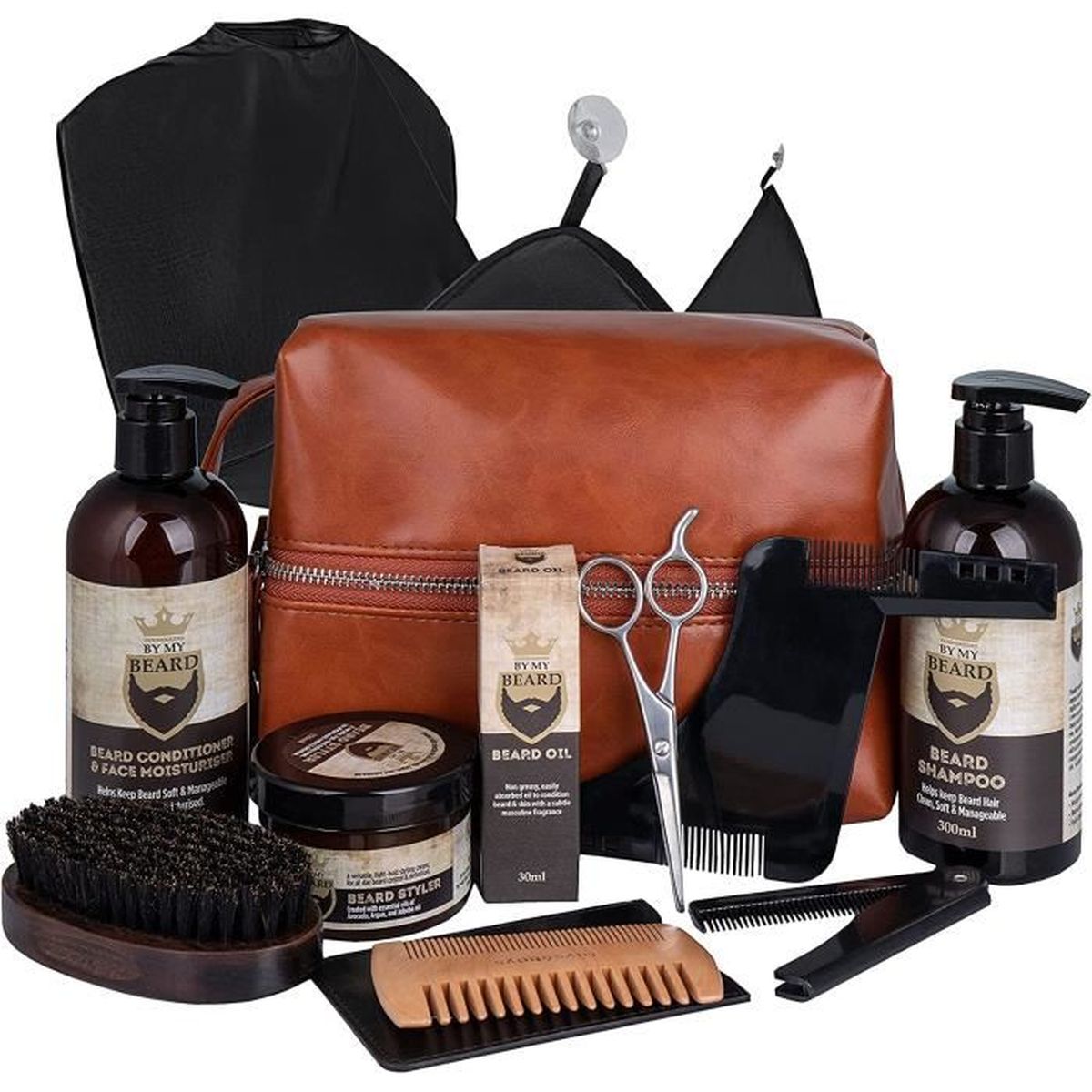 Kit Barbe pour Homme Coffret Barbe Soin Barbe Homme Produit Barbe