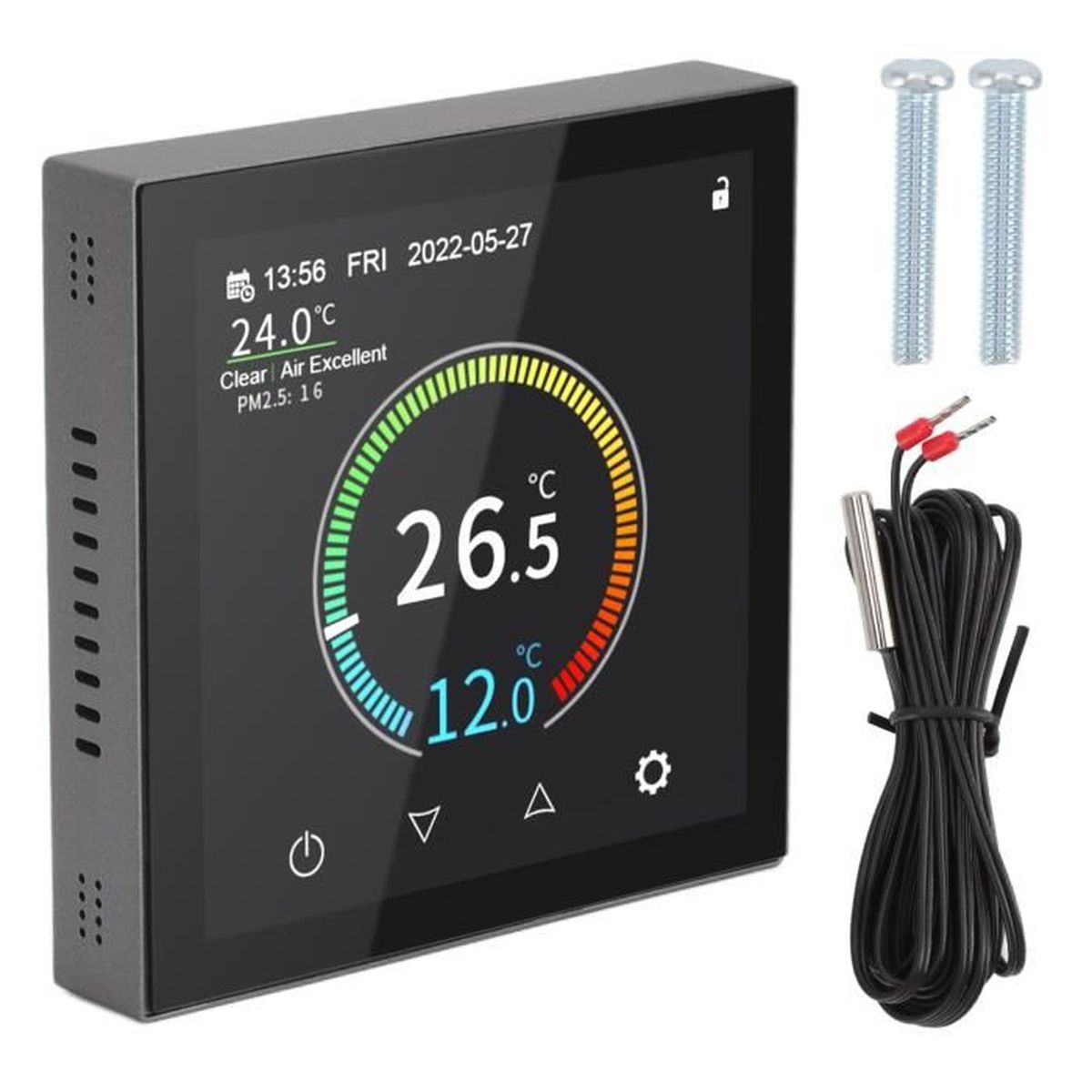 Aboiled - Écran LCD De Remplacement Pour Thermostat Intelligent - Module OPM021B1/021E1, écran à Encre, Facile à Installer