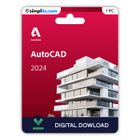 Autodesk AutoCAD 2024 - Activation Perpétuelle - À télécharger - 1 PC - Non compatible Mac