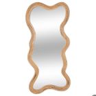 ATMOSPHERA CRÉATEUR D'INTÉRIEUR Miroir organique Maggie rotin 179x86cm - Atmosphera createur d'interieur