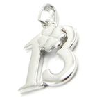 LES TRESORS DE LILY Pendentif Argent "13" trèfle