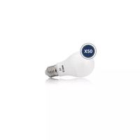 Pack de 50 Ampoules LED E27 AC220-240V 5W 470lm 180° IP20 Ø60mm - Blanc Naturel 4000K EL-150007