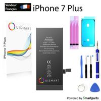 OuiSmart® Kit Batterie pour iPhone 7 Plus (Joint Blanc)