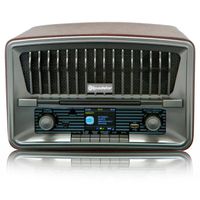 Radio CD Portable Vintage DAB+/FM Lecteur CD-MP3 Bluetooth, USB Télécommande Roadstar HRA-270CD-MP3CD+BT  Bois 33215