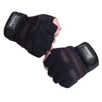 Gants à demi-doigts TD® Taille XL Largeur du gant 11.5cm Antidérapant et résistant à l'usure Convient à l'entraînement physique