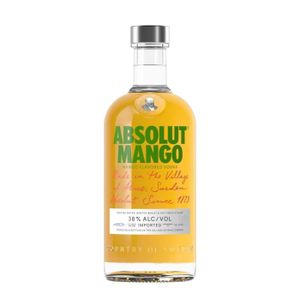 VODKA Absolut - Mango - Vodka aromatisée - 38,0% Vol. - 