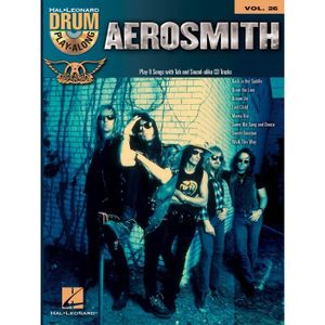 PARTITION Aerosmith - Drum Play-Along Volume 26, Recueil + CD pour Batterie et Percussion édité par Hal Leonard Europe référencé : HL00701887