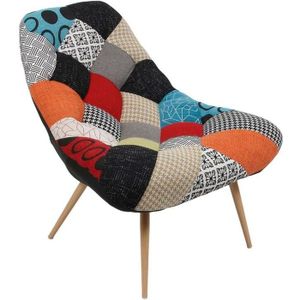 Fauteuil Patchwork La Foirfouille Achat Vente Pas Cher