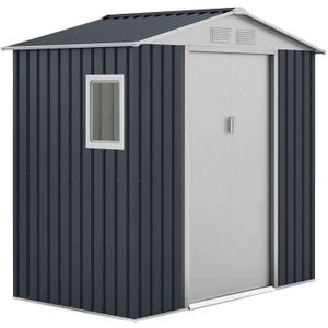 Abri De Jardin Metal Galvanise Achat Vente Pas Cher