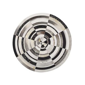 tapis cuir dore cdiscount