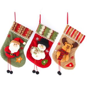 CHAUSSETTE DE NOËL Bas de Noël Mini chaussettes Décorations de Noël C