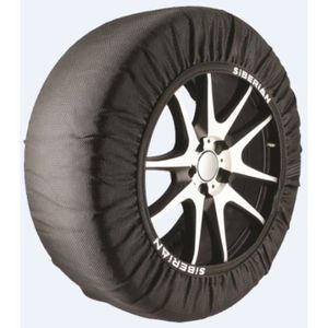 Chaussettes à Neige Pour Pneus 205/55 R16 - Agréées, Antidérapantes, Réutilisables - Pour Voiture, SUV, 4x4, Van (1 Paire = 2 Pièces)