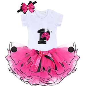 Robe anniversaire bebe fille 1 an - Cdiscount