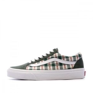 Vans damier outlet old skool femme