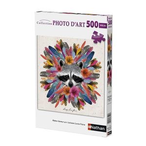 PUZZLE Nathan - LAISSEZ FAIRE LUCIE Puzzle Raton laveur 5 PUZZLE Nathan - LAISSEZ FAIRE LUCIE Puzzle Raton laveur 5