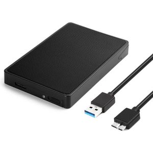 DISQUE DUR EXTERNE Boîtier Externe USB 3.0 pour Disque Dur SATA III I