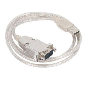 Adaptateur USB Vers RS232 Série DB9 Mâle Avec Puce FTDI - Câble 1.8m Compatible Windows 11/10/Mac/Linux