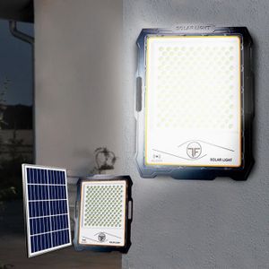 PROJECTEUR EXTÉRIEUR Projecteur LED portable 600W panneau solaire 3000 