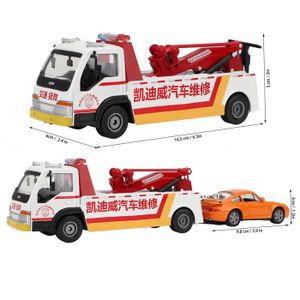 VOITURE - CAMION VINGVO jouet de camion de sauvetage Modèle de voit