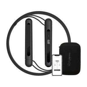CORDE À SAUTER Yunmai - Corde à Sauter Fitness Intelligent Comptage de Calories Longueur Réglable Chargeur USB Portable - Noir