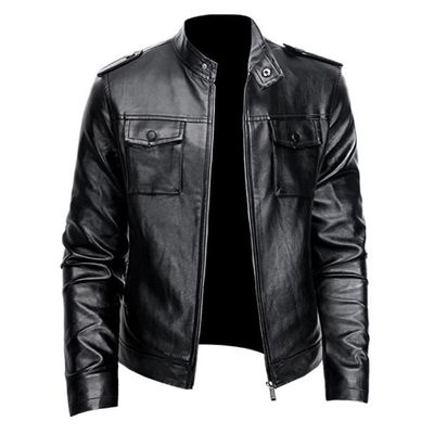 Veste cuir épais homme outlet