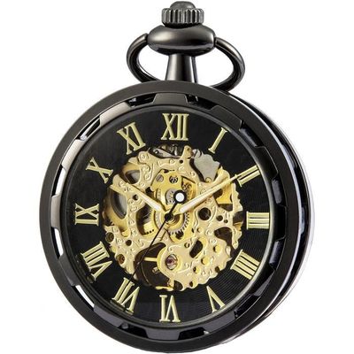 SEWOR Nouveau Design Unique Face la Main m canique Vent Montre