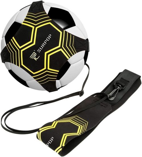 OUDQFCJ Entraîneur Football Solo Avec Ceinture Réglable - 5 Griffes Pour Enfants Et Adultes