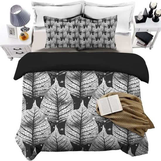 Housse De Couette 140X200 Parure De Lit 1 Personnes Imprimée 3D