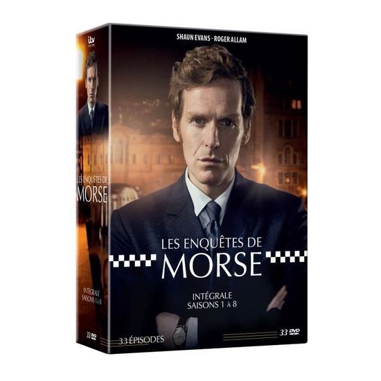 Les Enquêtes de Morse Intégrale saisons 1 à 8 Coffret 33 DVD Cdiscount DVD