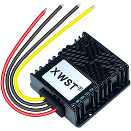Convertisseur De Tension 48V Vers 12V 20A 240W SUPERNIGHT - Transformateur DC Pour Voiture, Camion, Bateau