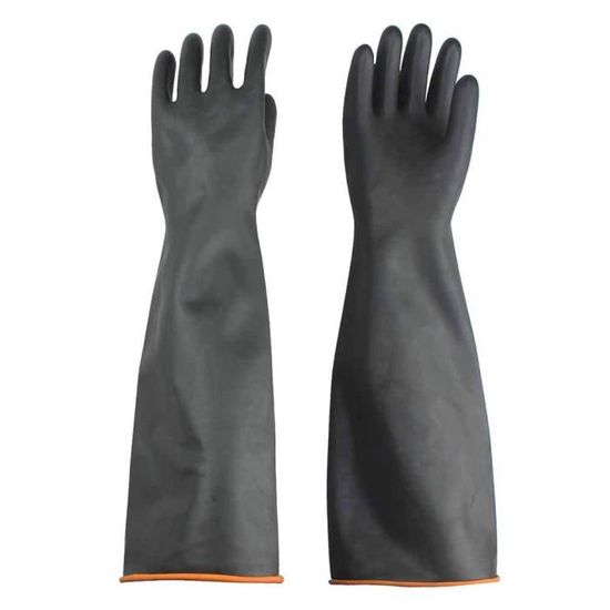 Gants De Protection Longs En PVC Pour Aquarium / Étang - Imperméables - Taille Unique