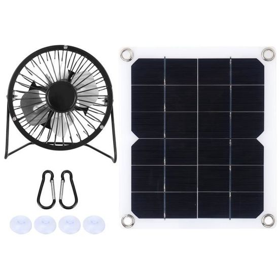 ETO- Petit panneau solaire Panneau Solaire 10W pour Caméra de Surveillance  de Ventilateur de Téléphone, jardin solaire - Cdiscount Bricolage