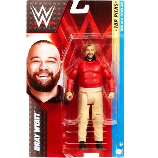 WWE Catch - HDD52 - Figurine articulée 15cm - Personnage Firefly Funhouse Bray Wyatt