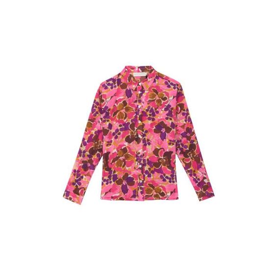 Chemisier Femme La Petite étoile Taille L Rose Satin - Neuf Avec étiquettes