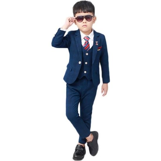 Gar on Costume Mariage F te Enfant Gentilhomme Costard de