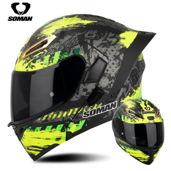 Casque Moto Nexo Comfort II - Visière Transparente - Pare-Soleil - Thermoplastique - 1550g - Certifié ECE 22/05