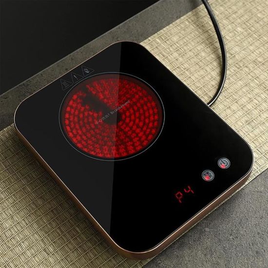 Duxtop Plaque Chauffante Portable à Induction, Brûleur De Comptoir Avec Capteur Lcd Tactile 1800 Watts Argent 9600ls Bt 200dz