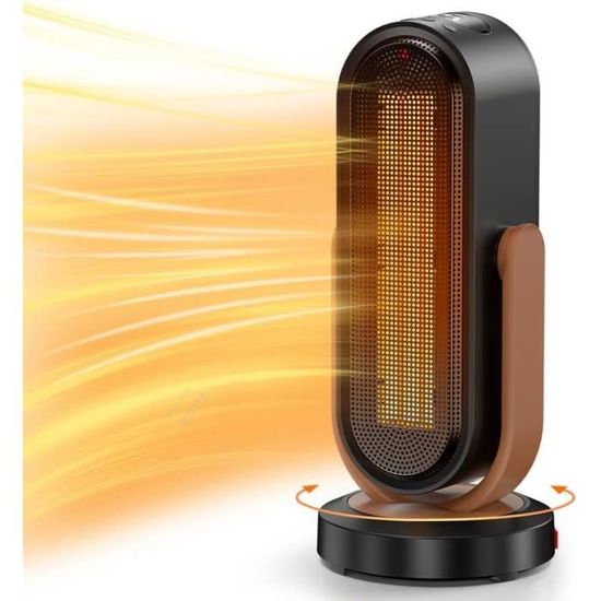 OISOON Chauffage D'appoint 2000W, ECO Radiateur Electrique Céraique