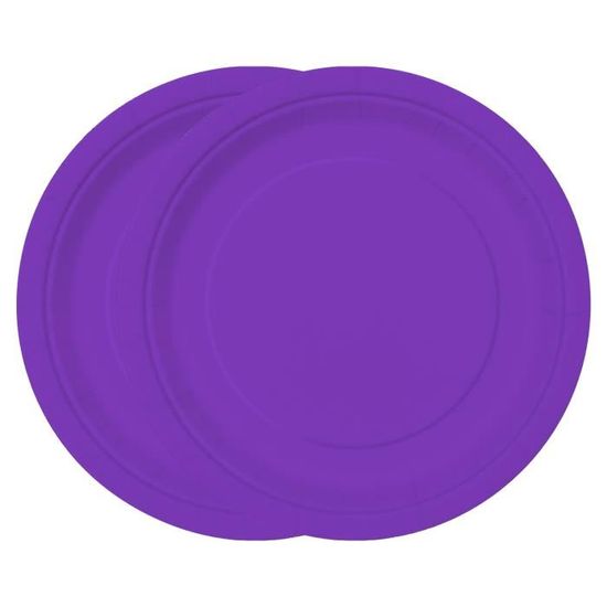 16 Assiettes En Papier Halloween 7 Pouces - Kit Vaisselle Jetable Décorée - Pour Fête Et Décoration De Table