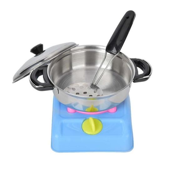 Jeu Cuisine Enfant Ensemble De Cuisine Enfant Wisebom – Jeu De Rôle Complet Avec Casseroles, Poêles Et Accessoires Réalistes – Cadeau Pour Filles Et Garçons 3 à 5 Ans