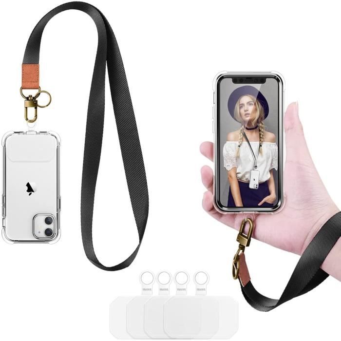 Pochette tour de cheap cou telephone portable
