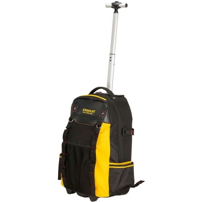 STANLEY Sac à dos porte-outils vide à roulettes