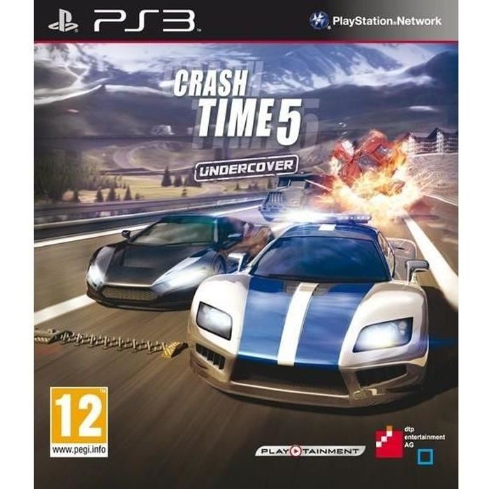 Micro Application Crash Time 5 / Jeu Console PS3