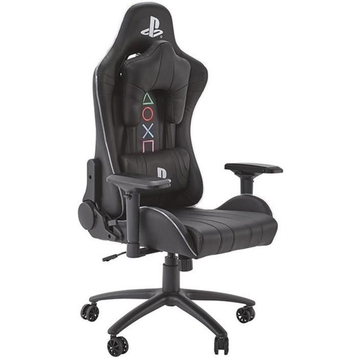 Fauteuil Gaming X ROCKER Playstation Amarok Réglable en hauteur Motif Playstation Couleur