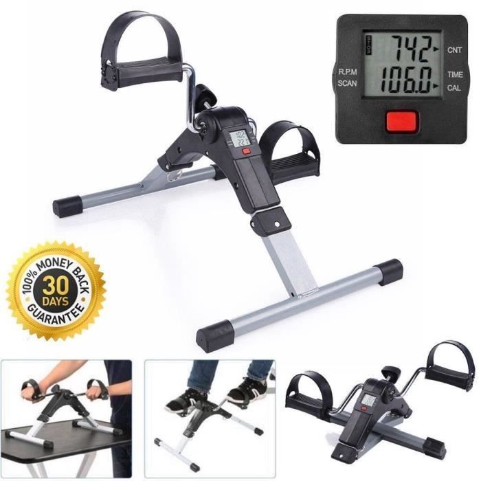 Mini vélo d'appartement pédale gymnastique réglable Fitness