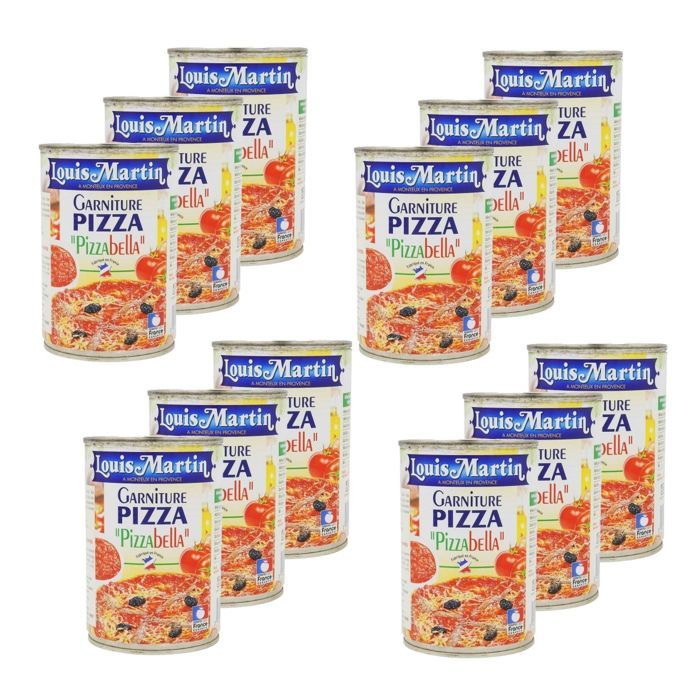 Louis Martin - Lot 12x Garniture pour pizza \