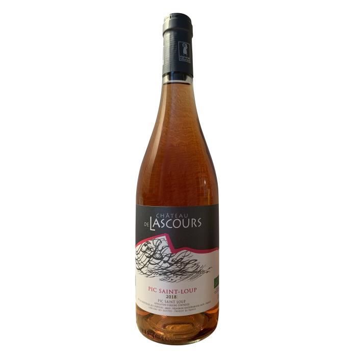 Vin Rosé Bio -Château de Lascours Pic Saint-Loup – Coteaux du Languedoc