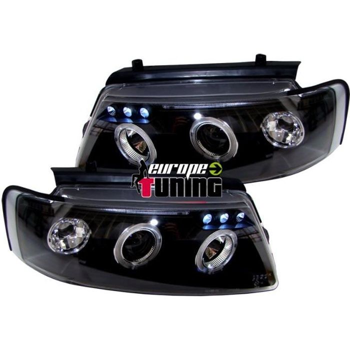 phares design, noir, H1/H1, reglage electrique, avec... 96-00 pour: Volkswagen Passat B5 96-00